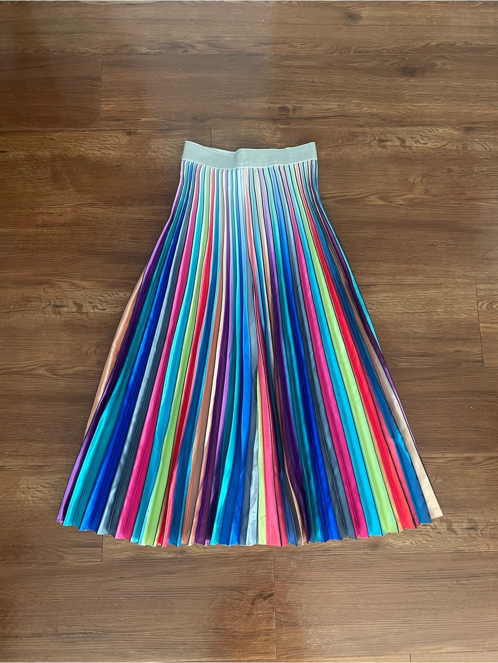 Why Dress Rainbow Skirt Size Small